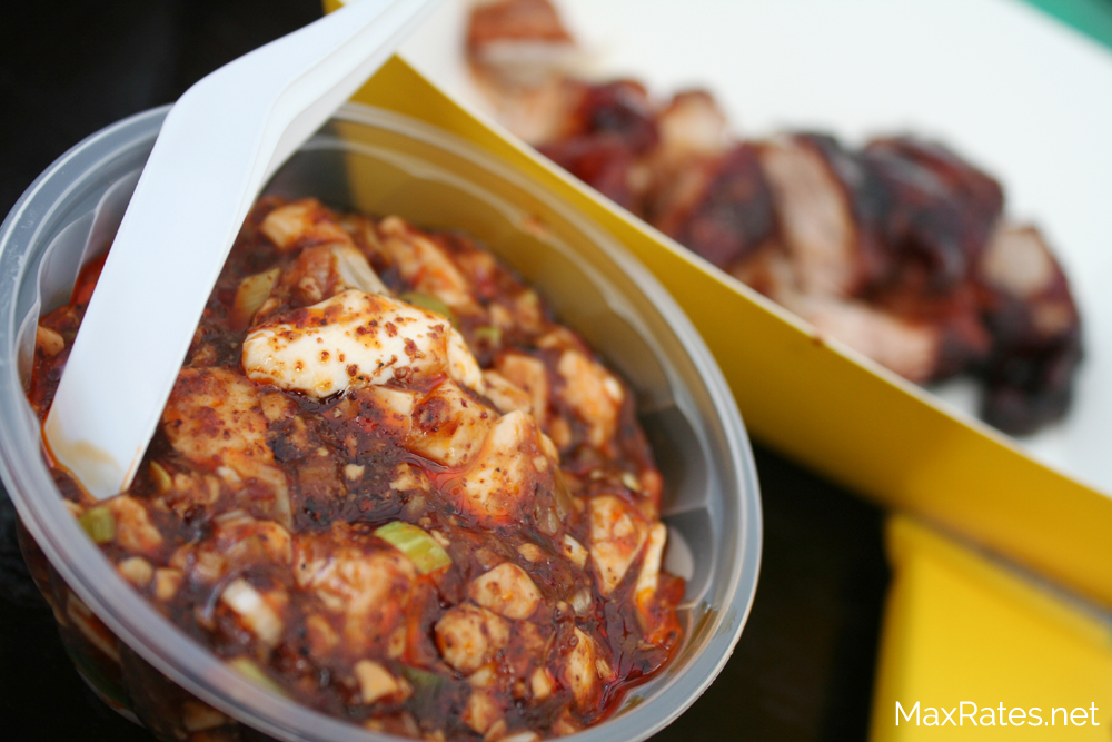 Shisen Hanten's Mapo Doufu at Michelin Guide Street Food Festival 2019.