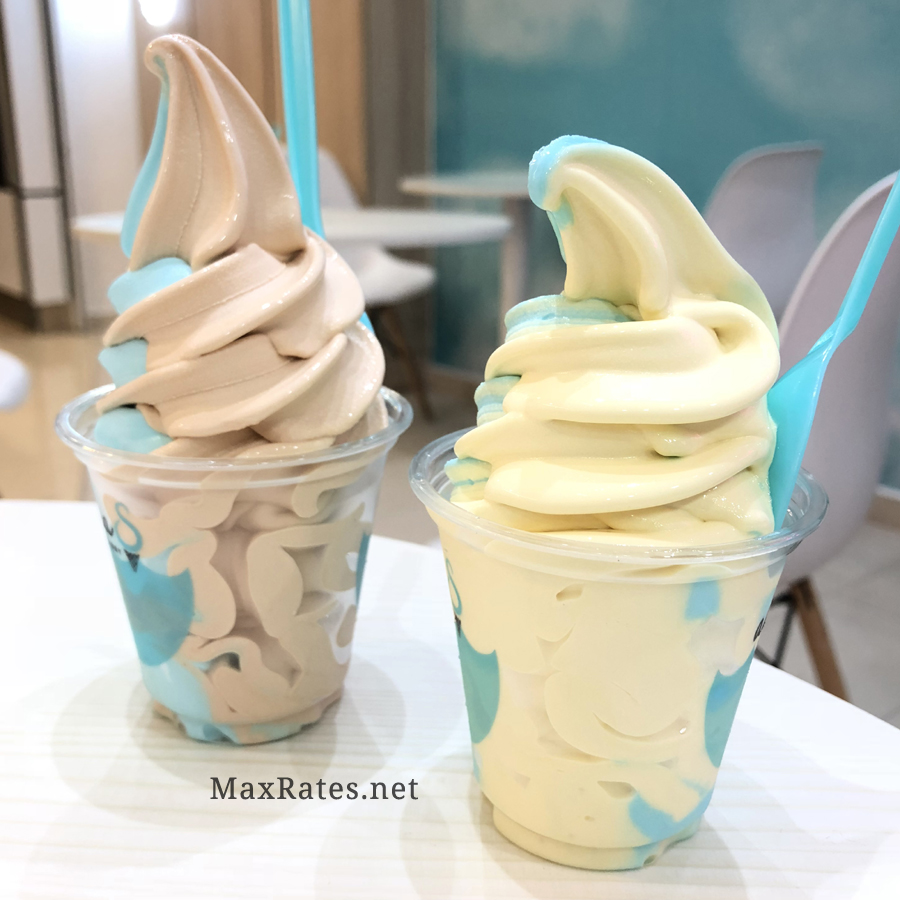 Aqua S March 2019 flavour, Earl Grey and Apple Pie (both with Sea Salt).